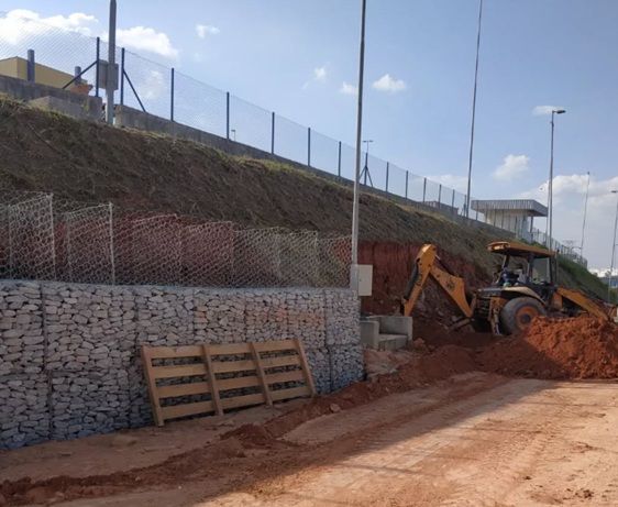 Muro Gabião