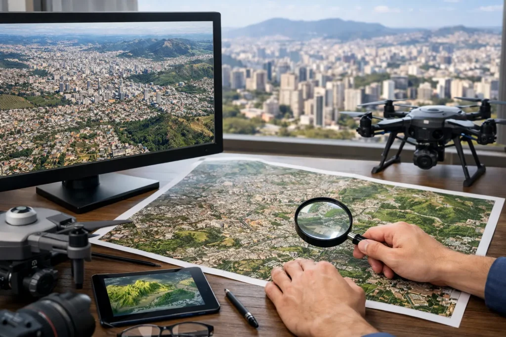 Ortofoto em Belo Horizonte: quando vale usar