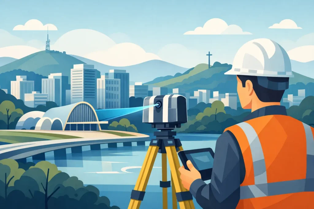 Laser scanner em Belo Horizonte para engenharia
