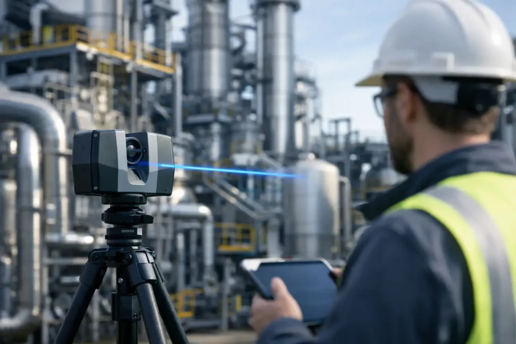 Laser scanner para plantas industriais vale a pena?
