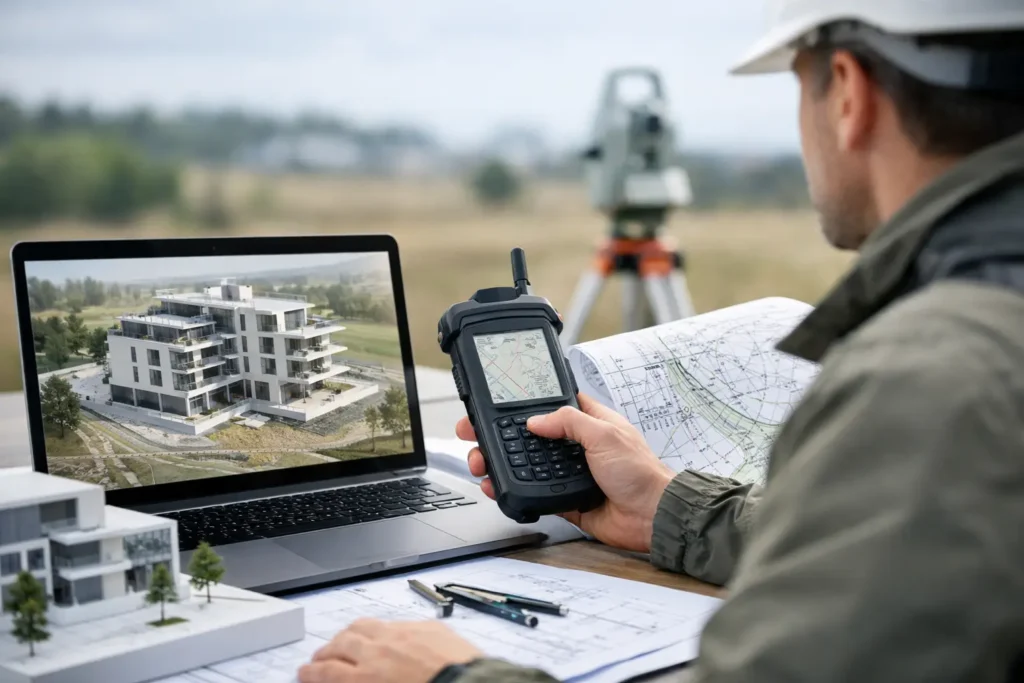 Modelagem em Archicad com dados de campo reais