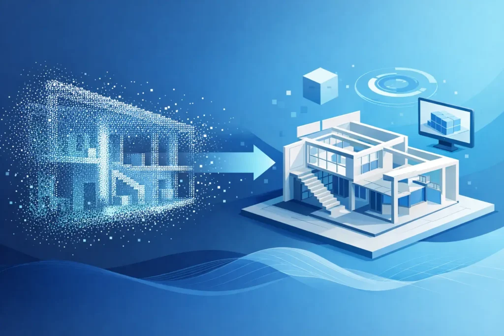 Nuvem de pontos para Revit sem retrabalho