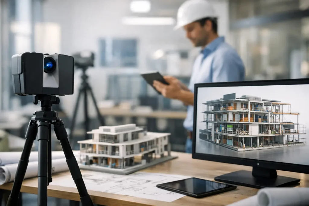 O futuro do BIM com escaneamento 3D