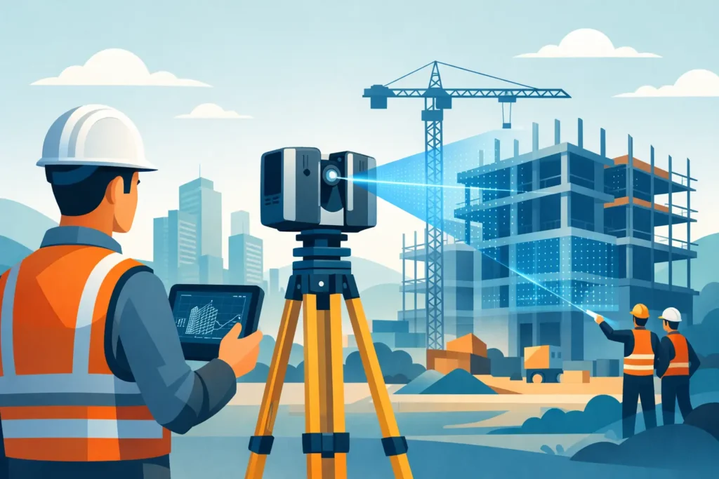 Laser Scanner em Betim para Obras e Projetos