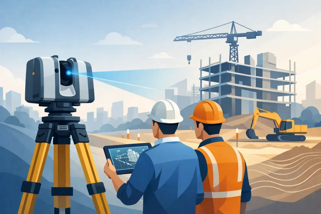 Laser scanner em Contagem para obras precisas