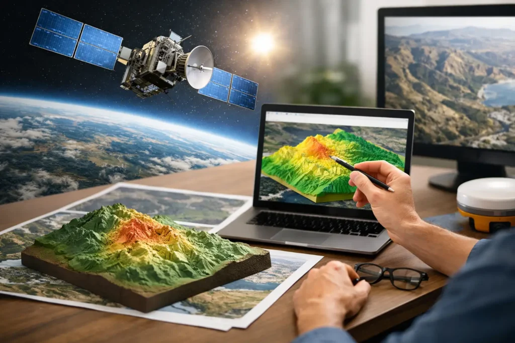 MDT por satélite: quando atende ao projeto?