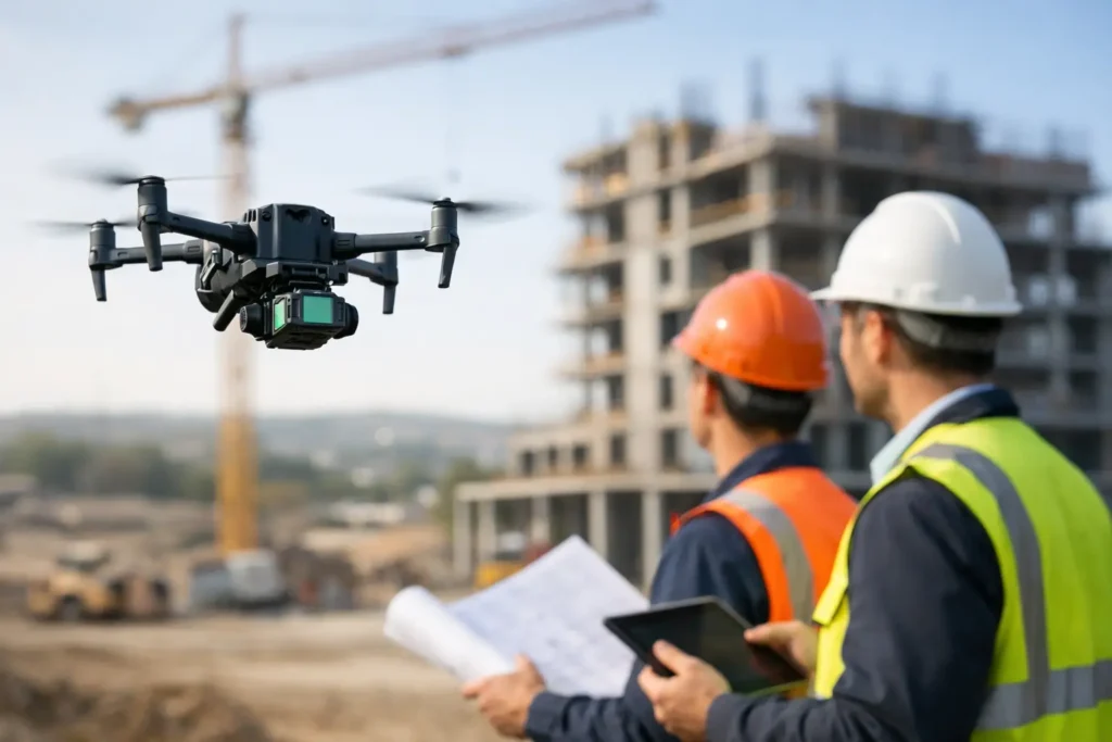 Drone com LiDAR para obras e projetos precisos