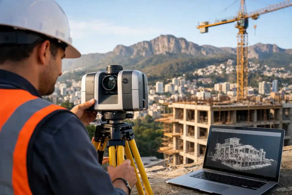 Escaneamento 3D para BIM em Minas Gerais