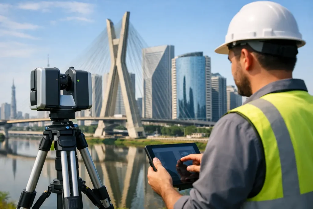 Laser Scanner em São Paulo para Projetos Precisos