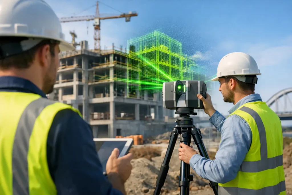 Melhores usos do laser scanner na engenharia