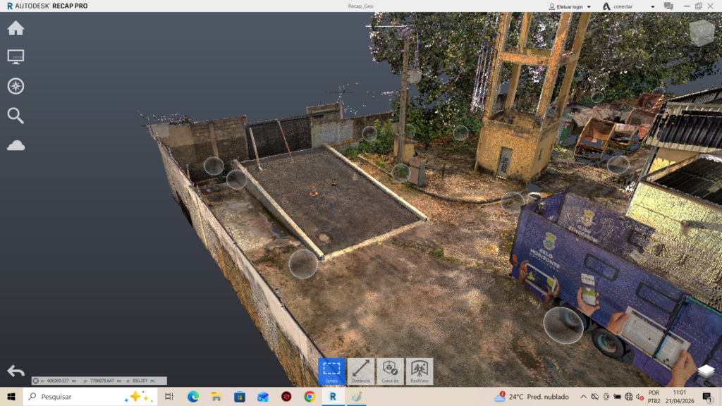 escaneamento com laser scanner